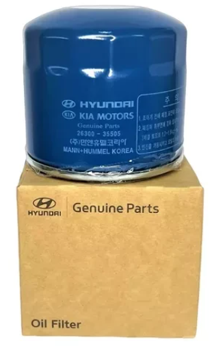 Filtro HYUNDAI FILTRO DE ACEITE  HYUNDAI ORIGINAL 26300-35505 / LF-260 - Lubricentro Piloto